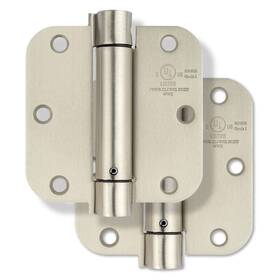 Mdh3572sn Miseno Mdh3572 3-1/2 X Spring Hinge 5/8 Inch Radius Corner Door - Nickel
