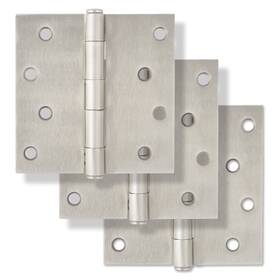 Mdh4023sn Miseno Mdh4023 4 X Plain Bearing Square Corner Door Hinge - Nickel