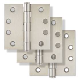 Mdh4033sn Miseno Mdh4033 4 X Plain Bearing Square Corner Door Hinge - Nickel