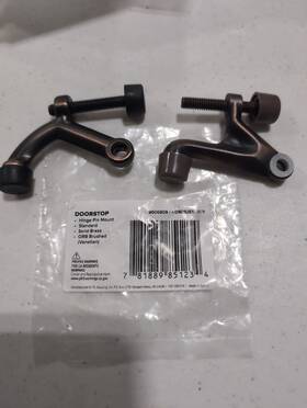 Mds01sborb Miseno Mds01sb Adjustable Solid Brass Hinge Pin Door Stop - Oil Rubbed Bronze 2c