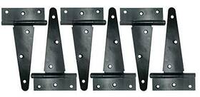 Mlhpeak 792276469987 T-strap Shed Hinge Gate Strap Heavy Duty Door Barn Gates Hinges 6