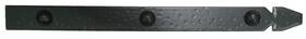 St-a124-01 Montman Decorative 24 Inch Arrowhead Hammered Strap 3/16 Ga. Forged Iron