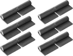 Mountain Ark 313047748706 6 Pack Weldable Lift Off Hinges 4-5/8 Inch X 1-1/2 Narrow Weld-on Flag