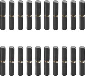 Mountain Ark 445024567536 20 Pack Weld On Bullet Hinges - 2-1/2 Inch Long 3/8 Diameter Carbon Steel Weldable