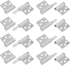 Mountain Ark 445044560524 8 Pack 3 Inch Lift Off Hinge 304 Stainless Steel Detachable Flag Door