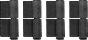 Mountain Ark 711181591071 4 Pack 3-3/8 Inch X 1-5/8 Weldable Lift Off Hinges Heavy Duty Weld On Flag