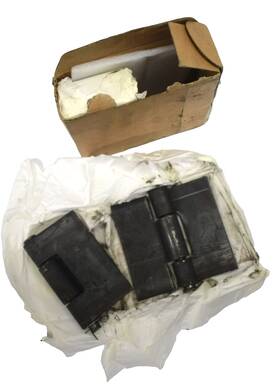 Z-cf1218-t4-us-a Mountain Ark 4 Pack Weldable Door Hinges Heavy Duty 4-1/2 Inch X 4-1/4 4.7mm Thick