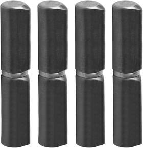 Z-heye105-t4-us-a Mountain Ark 4 Pack 6-3/8 Inch X 1 Heavy Duty Weld On Bullet Hinge Weldable Barrel Hinges For S