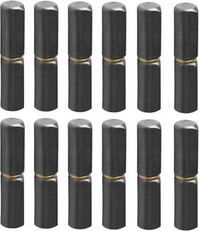 Z-heye99-t12-us-a Mountain Ark 12 Pack Weld On Bullet Hinges 4 Inch X 9/16 Detachable Weldable Barrel Hinge