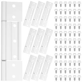 Dd-moxweyeni-1822 Moxweyeni 9 Pack Screen Door Hinges Aluminum 1/8 Grooved Center Hinge Stor