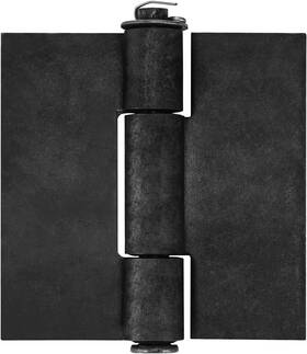 Mozcorn 744759956231 3 Pcs Weld On Hinges Heavy Duty 4 Inch X Weldable Butt For Gates