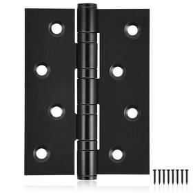 B0bs9z3qvr Mozcorn 6-pack 4 Inch Black Heavy Duty Stainless Steel Door Hinges For Interior/exterior
