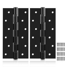 B0fh7f11wc Mozcorn 8 Inch Ball Bearing Door Hinges 2 Pack Heavy Duty Stainless Steel Interior E