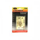 Ms046 Sterling Brass Hinge Set With Screws 731015027965
