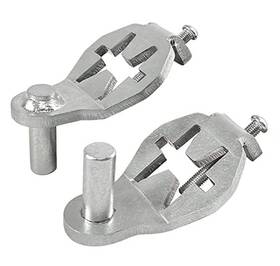 Tzjlx04 My Rustic T-post Gate Hinge Pins - Heavy Duty Hanger Hang A From Metal T P
