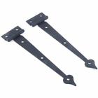 N-a Acorn Aijbq Cabinet Strap Hinge Black Iron 052763071919