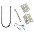 N107-425 National Hardware Screen Storm Door Set Zinc Plated 038613107427