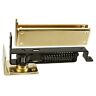 N126-706 National Hardware Floor Jamb Hinge Brass 038613126701