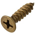 N165-068 National Hardware Door Hinge Screws In Brass Pack 038613165069