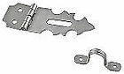 N211-016 National Brands Hhi Satin Nickel Decorative Hasp 886780014242