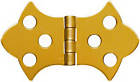 N211-821 Spectrum Brass Decorative Hinges 038613211827