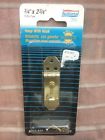 N211-912 National Hardware Solid Brass Hasp With Hook