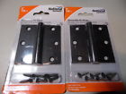 N241-182 National Mfg Co Black Square Corner Door Hinge 038613241183