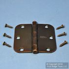 N336-909 National Hardware Antique Bronze Steel Round Corner Interior 038613336902