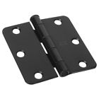 N830-200 Stanley National Inch Radius Door Hinge Oil Rubbed 886780009408
