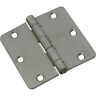 N830-236 National Hardware Steel Round Corner Door Hinge Satin 886780009767