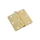 N830-333 National Hardware Hinge Door Stn Brass 886780010268