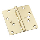 N830-417 National Hardware Door Hinges Steel Satin Brass 886780020205
