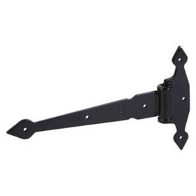 N100-053 National Hardware Spb8591 13 Inch Heavy Duty Strap Surface Mount Gate - Black