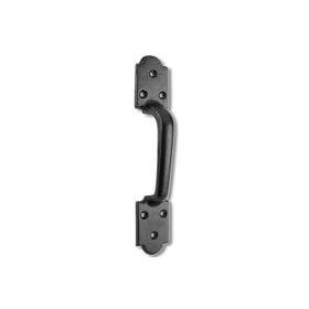 N100-055 National Hardware 8-1/2 In Black Steel Ornamental Gate Pull
