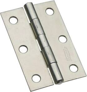 N146-373 National Hardware 3 - 2 Packs V518 Non-removable Pin Hinges Zinc Plated