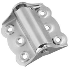 N190-736 National Hardware V122 2-3/4 Inch Spring Surface Mount Gate Hinge - Zinc