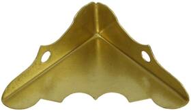 V1851-.5625x1.25 National Hardware N213-454 1-1/4 Inch Decorative Corner - Brass