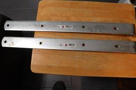 N248-047 National Hardware 2 New Gate Hinge Straps 24 Inch Zinc Plated Swl 240 Lb