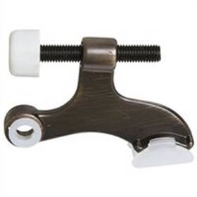 N335-232 National Hardware Contoured Hinge Pin Door Stop Antique Bronze