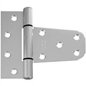 N342-576 National Hardware Gate T Hinge For Vinyl Gates 3-1/2 Inch Aluminum