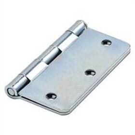 N830-193 National Hardware Door Hinge 3 Inch 1/4 Radius Zinc Plated Steel