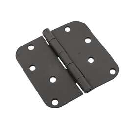 N830-429 National Hardware Door Butt Hinge 4 Inch Black