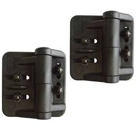Nationwide Industries 313094580595 Black Nylon Polymer Self-closing Multi-adjustable Gate Hinges 2-pack