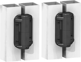 Ch100n-4d-bk Nationwide Industries Ind Cornerstone Ch100n Non-adjustable Self-closing Gate Hinge Pair