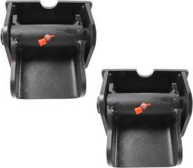 Nbauto Ot001068 Pair 2 Dump Trailer Hinges - Heavy Duty Grease Fitting Weld