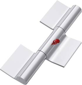 Nooto 678324222646 Replacement Aluminum Greaseable Weld On Door Hinge Ramp Gate Trailer Truck - 9 I