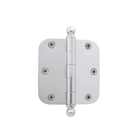 Nostalgic 640697283531 Warehouse Ball-tip Residential Door Hinge With Radius Corner