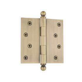 Nostalgic 640697283579 Warehouse Ball-tip Residential Door Hinge With Square Corners