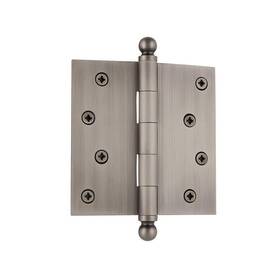 Nostalgic 640697283586 Warehouse Ball-tip Residential Door Hinge With Square Corners