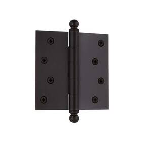 Nostalgic 640697283623 Residential Ball-tip Door Hinges Square Corners Durable Metal Construction
